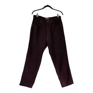 Vintage Elements Women's Jeans Soft Denim High Waist Plum Size 14M